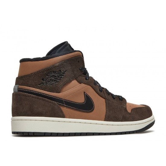 AIR JORDAN 1 MID SE DARK CHOCOLATE  Boty dc7294 200