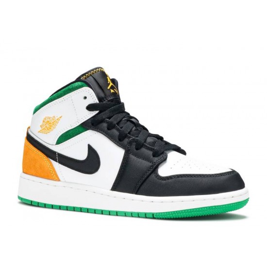 AIR JORDAN 1 MID SE GS OAKLAND  Boty bq6931 101