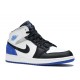 AIR JORDAN 1 MID SE GS ROYAL BLACK TOE  Boty bq6931 102