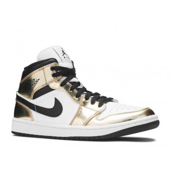 AIR JORDAN 1 MID SE METALLIC GOLD  Boty dc1419 700