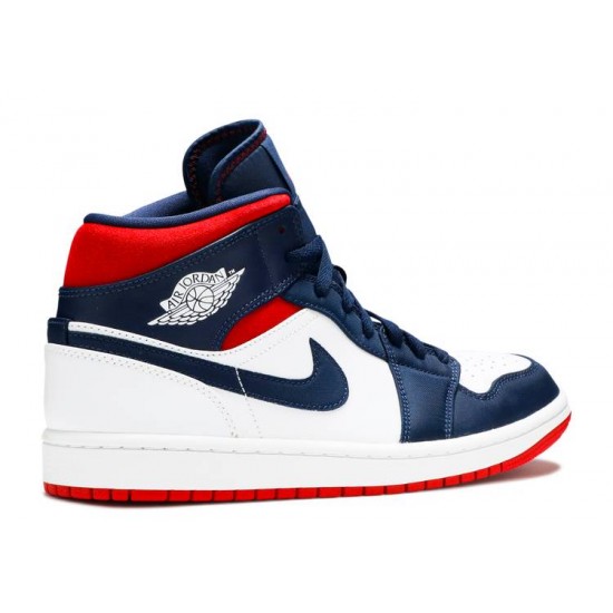 AIR JORDAN 1 MID SE OLYMPIC  Boty 852542 104