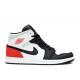 AIR JORDAN 1 MID SE RED BLACK TOE  Boty 852542 100