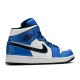 AIR JORDAN 1 MID SE SIGNAL BLUE  Boty dd6834 402