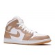 AIR JORDAN 1 MID TAN GUM  Boty 554724 271