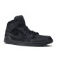 AIR JORDAN 1 MID TRIPLE BLACK  Boty 554724 011