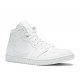 AIR JORDAN 1 MID TRIPLE WHITE  Boty 554724 130