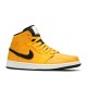 AIR JORDAN 1 MID UNIVERSITY GOLD YELLOW  Boty 554724 700