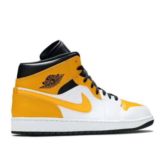 AIR JORDAN 1 MID UNIVERSITY GOLD  Boty 554724 170