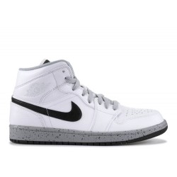 AIR JORDAN 1 MID WHITE CEMENT  Boty 554724 115