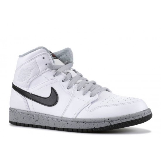 AIR JORDAN 1 MID WHITE CEMENT  Boty 554724 115