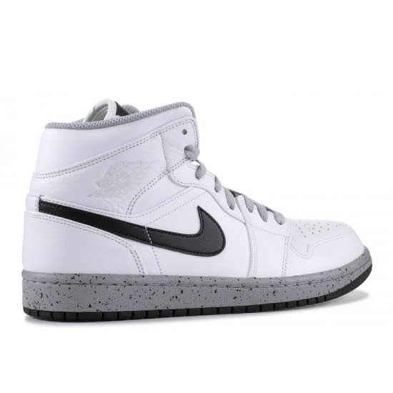 AIR JORDAN 1 MID WHITE CEMENT  Boty 554724 115