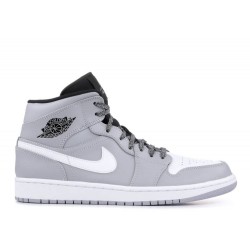 AIR JORDAN 1 MID WOLF GREY  Boty 554724 046