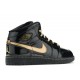 AIR JORDAN 1 PHAT GS BLACK METALLIC GOLD  Boty 364781 001