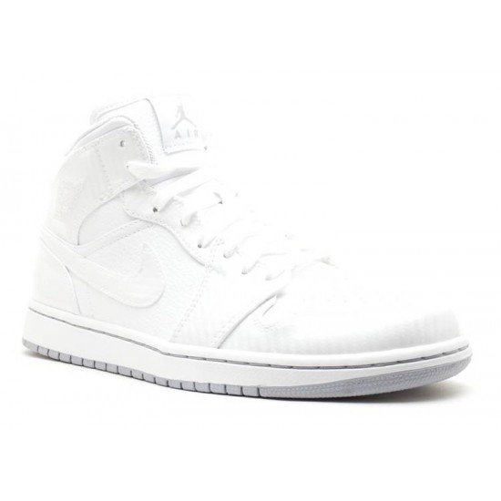 AIR JORDAN 1 PHAT WHITE WOLF GREY  Boty 364770 102