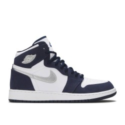 AIR JORDAN 1 RETRO HIGH CO JP GS MIDNIGHT NAVY 2020  Boty 575441 141