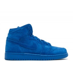 AIR JORDAN 1 RETRO HIGH GS BLUE SUEDE  Boty 705300 404