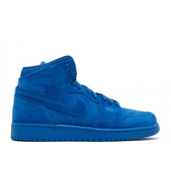 AIR JORDAN 1 RETRO HIGH GS BLUE SUEDE  Boty 705300 404