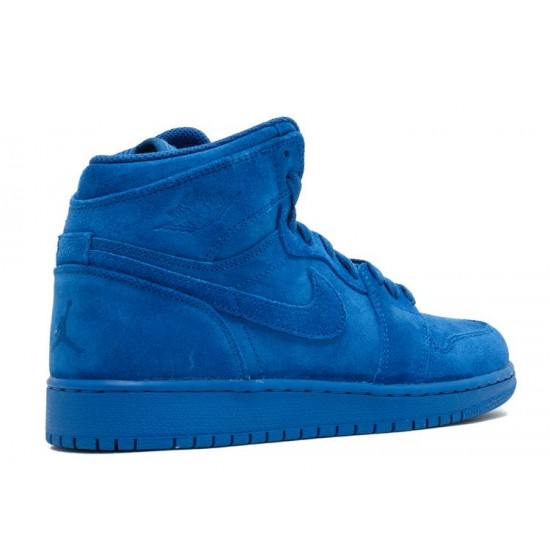 AIR JORDAN 1 RETRO HIGH GS BLUE SUEDE  Boty 705300 404