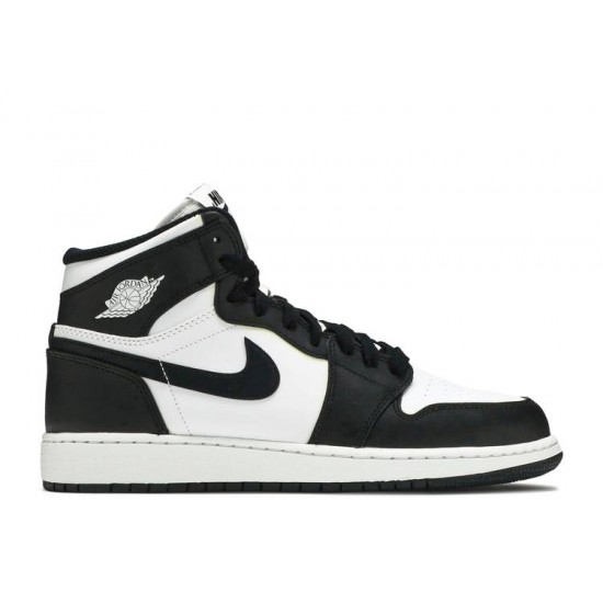 AIR JORDAN 1 RETRO HIGH OG BG BLACK WHITE 2014  Boty 575441 010