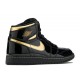 AIR JORDAN 1 RETRO HIGH OG GS BLACK METALLIC GOLD  Boty 575441 032