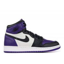 AIR JORDAN 1 RETRO HIGH OG GS COURT PURPLE  Boty 575441 501