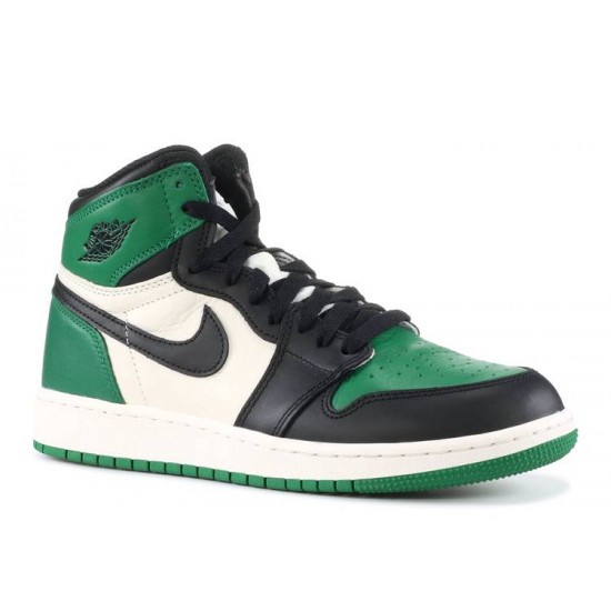 AIR JORDAN 1 RETRO HIGH OG GS PINE GREEN  Boty 575441 302