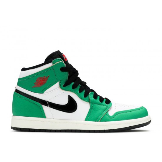 AIR JORDAN 1 RETRO HIGH OG PS LUCKY GREEN  Boty cu0449 300