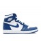 AIR JORDAN 1 RETRO HIGH OG STORM BLUE  Boty 555088 127