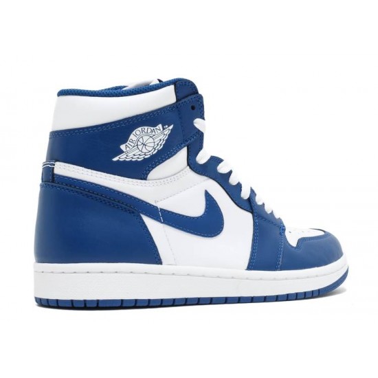 AIR JORDAN 1 RETRO HIGH OG STORM BLUE  Boty 555088 127