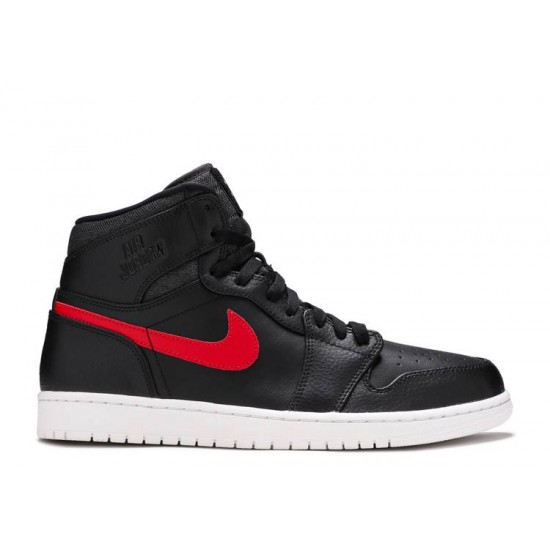 AIR JORDAN 1 RETRO HIGH RARE AIR BLACK  Boty 332550 014