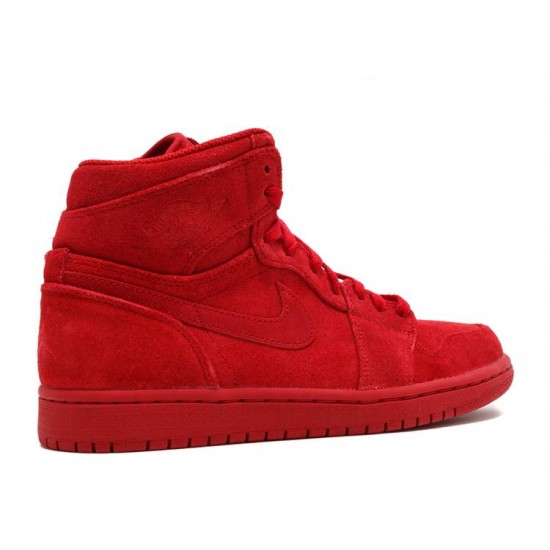 AIR JORDAN 1 RETRO HIGH RED SUEDE  Boty 332550 603