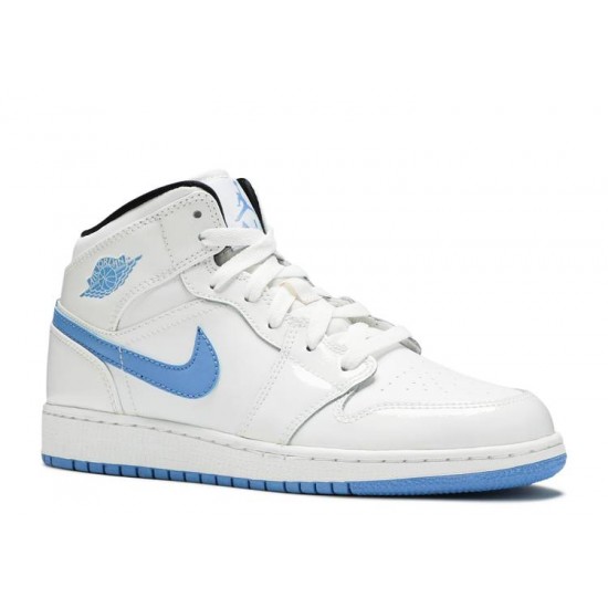 AIR JORDAN 1 RETRO MID GS LEGEND BLUE  Boty 554725 127