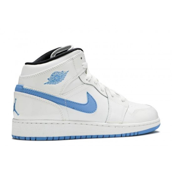 AIR JORDAN 1 RETRO MID GS LEGEND BLUE  Boty 554725 127