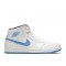 AIR JORDAN 1 RETRO MID LEGEND BLUE  Boty 554724 127