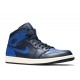 AIR JORDAN 1 RETRO MID OBSIDIAN ROYAL  Boty 554724 412