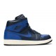 AIR JORDAN 1 RETRO MID OBSIDIAN ROYAL  Boty 554724 412