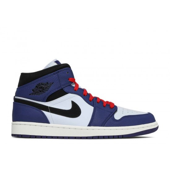 AIR JORDAN 1 RETRO MID SE DEEP ROYAL BLUE  Boty 852542 400