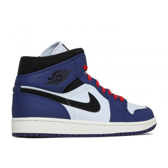 AIR JORDAN 1 RETRO MID SE DEEP ROYAL BLUE  Boty 852542 400