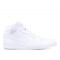 AIR JORDAN 1 RETRO MID TRIPLE WHITE  Boty 554724 104