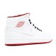 AIR JORDAN 1 RETRO MID WHITE GYM RED  Boty 554724 103