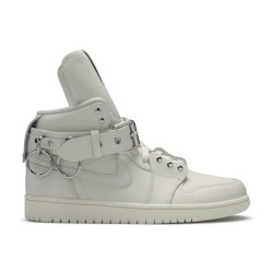 COMME DES GARONNE X AIR JORDAN 1 RETRO STRAP HIGH WHITE  Boty cn5738 100