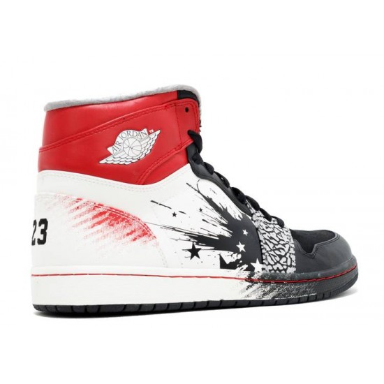 DAVE WHITE X AIR JORDAN 1 RETRO HIGH WINGS OF THE FUTURE  Boty 464803 001