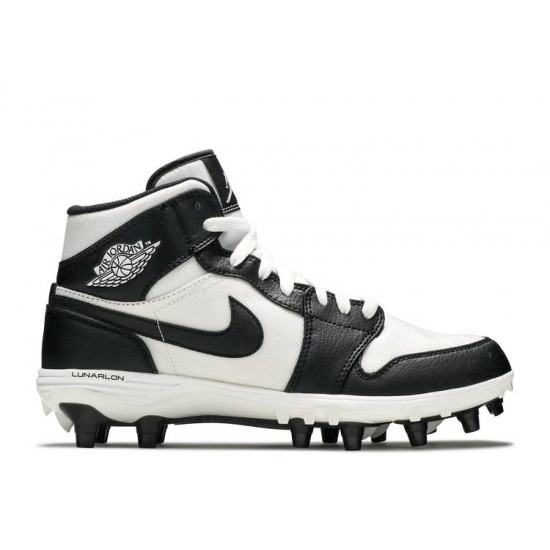 JORDAN 1 MID TD CLEAT BLACK WHITE  Boty ar5604 100