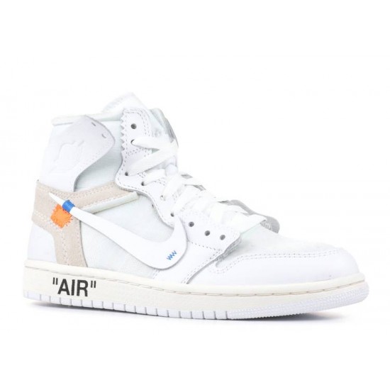 OFF WHITE X AIR JORDAN 1 RETRO HIGH OG BG WHITE 2018  Boty aq8296 100 