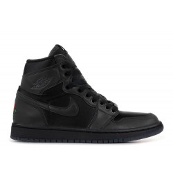 ROX BROWN X WMNS AIR JORDAN 1 RETRO HIGH OG BLACK  Boty bv1576 001