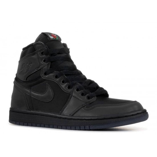 ROX BROWN X WMNS AIR JORDAN 1 RETRO HIGH OG BLACK  Boty bv1576 001