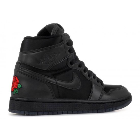 ROX BROWN X WMNS AIR JORDAN 1 RETRO HIGH OG BLACK  Boty bv1576 001