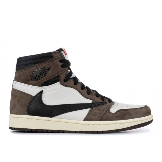 TRAVIS SCOTT X AIR JORDAN 1 RETRO HIGH OG MOCHA  Boty cd4487 100