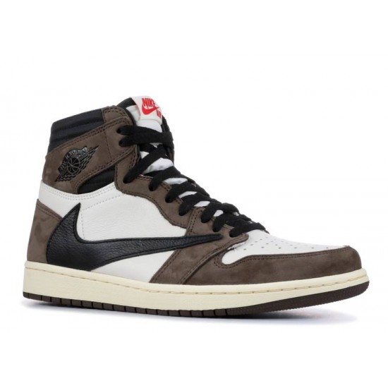 TRAVIS SCOTT X AIR JORDAN 1 RETRO HIGH OG MOCHA  Boty cd4487 100