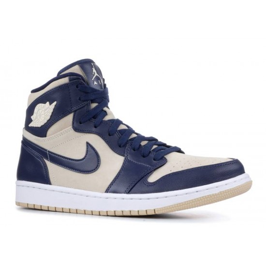 WMNS AIR JORDAN 1 HIGH NAVY CREAM  Boty aq9131 401